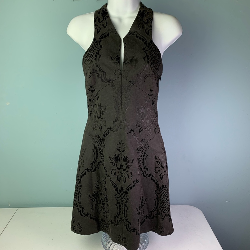 Robert Rodriguez, Black Dress Small Key Hole Back
